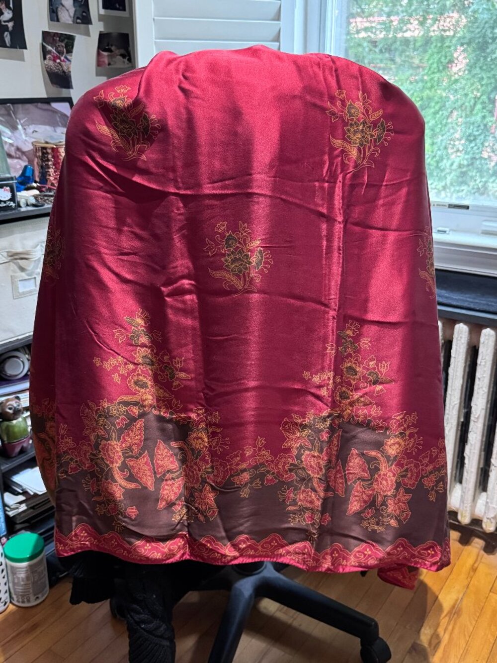 ✨❤️ Rare Vintage Victoria's Secret Floral Shawl Wrap – Timeless Elegance ❤️✨